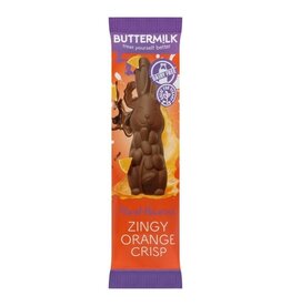 Buttermilk Zingy Orange Crisp Easter Bunny Choc Bar 35g