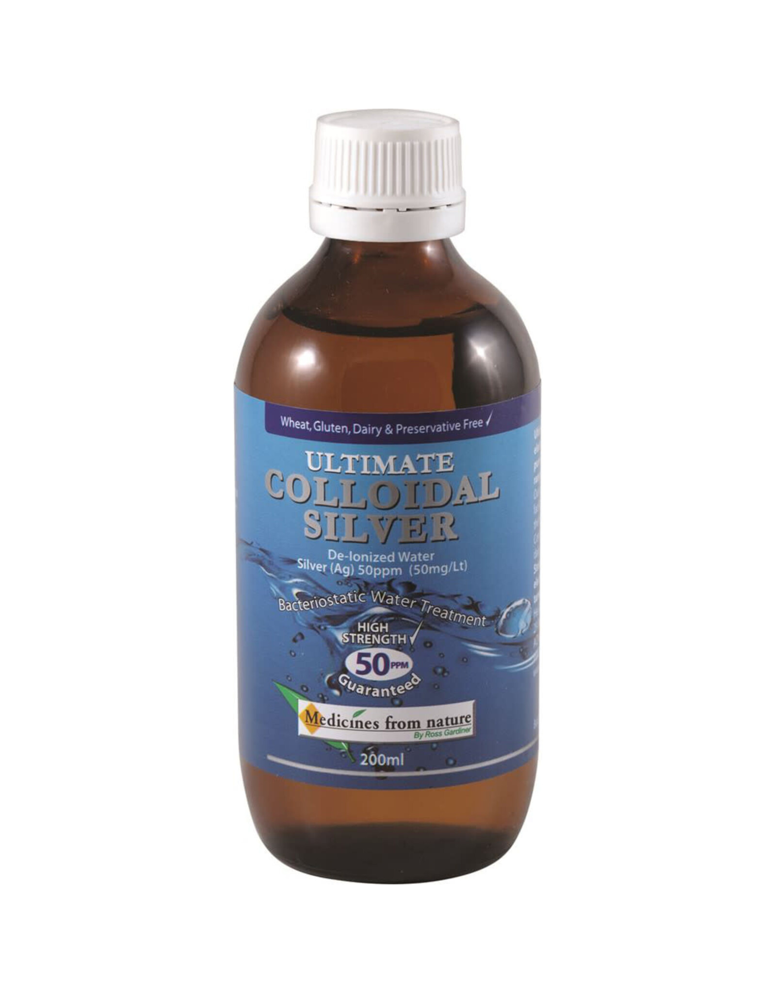 Medicines From Nature Ultimate Colloidal Silver 50ppm 200ml