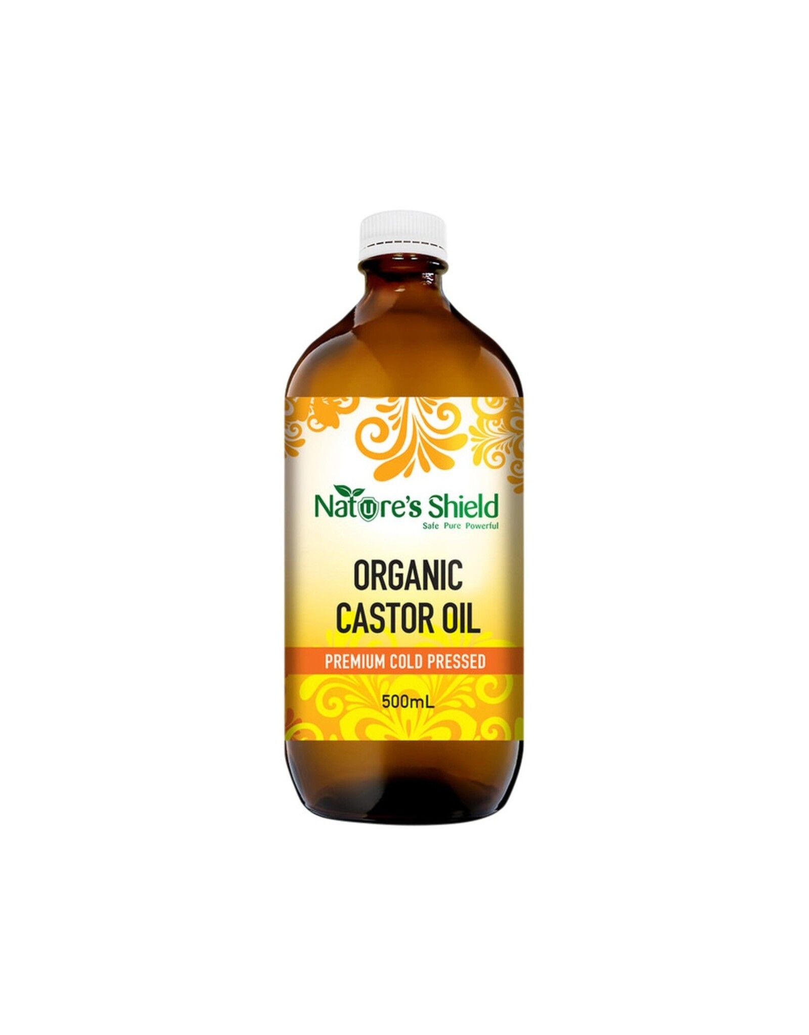 Nature's Shield Organic Castor Oil 500ml