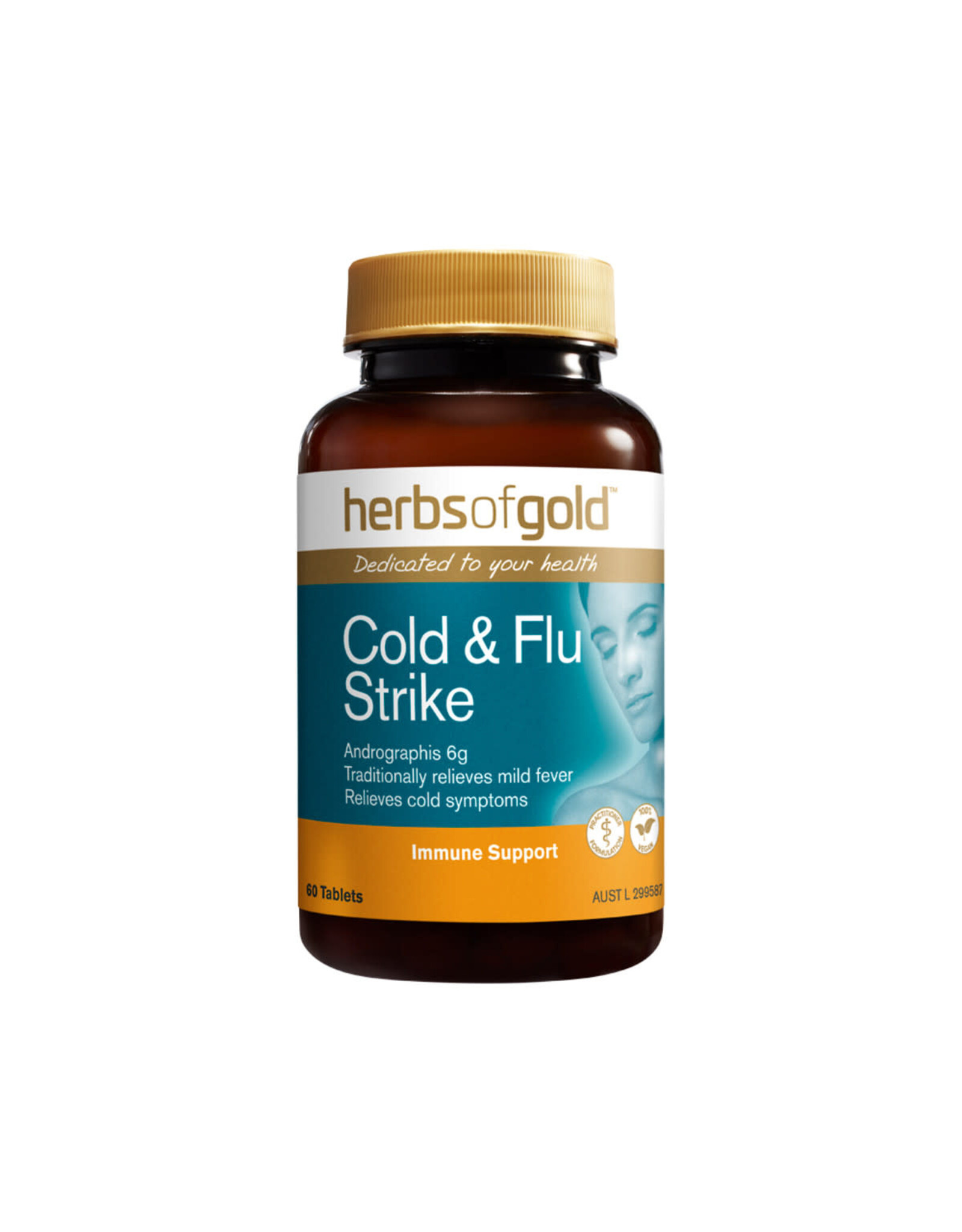 Herbs of Gold Cold & Flu Strike 60t