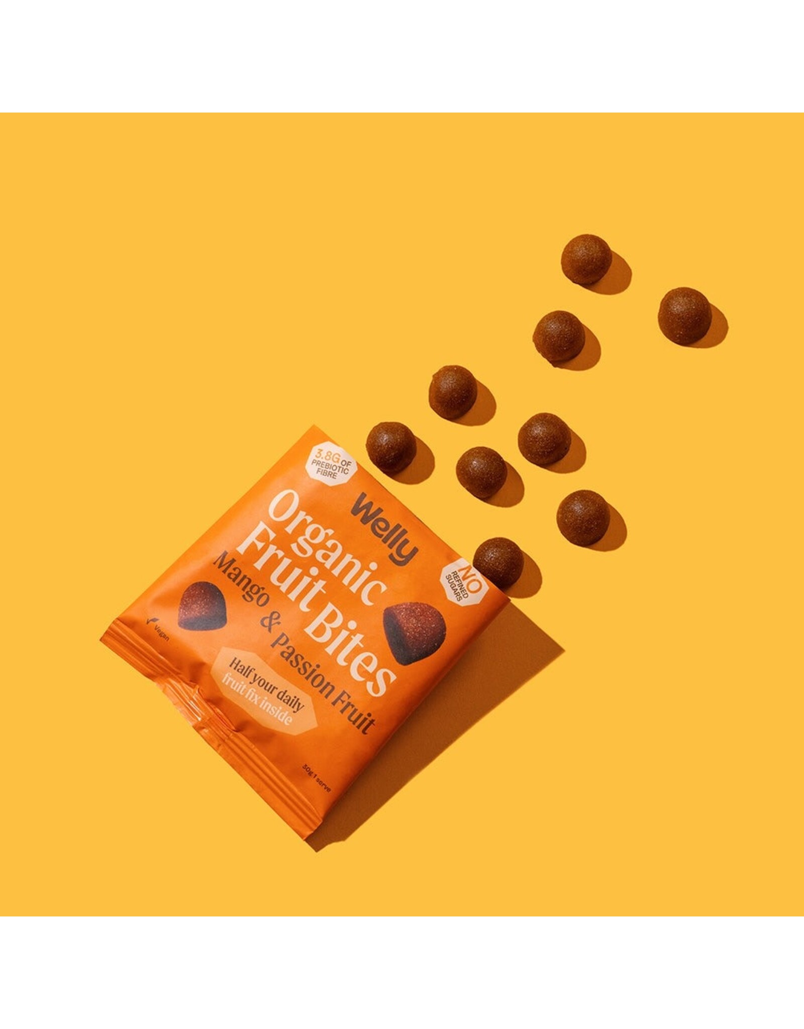 Welly Organic Fruit Bites Mango Tango 30grams