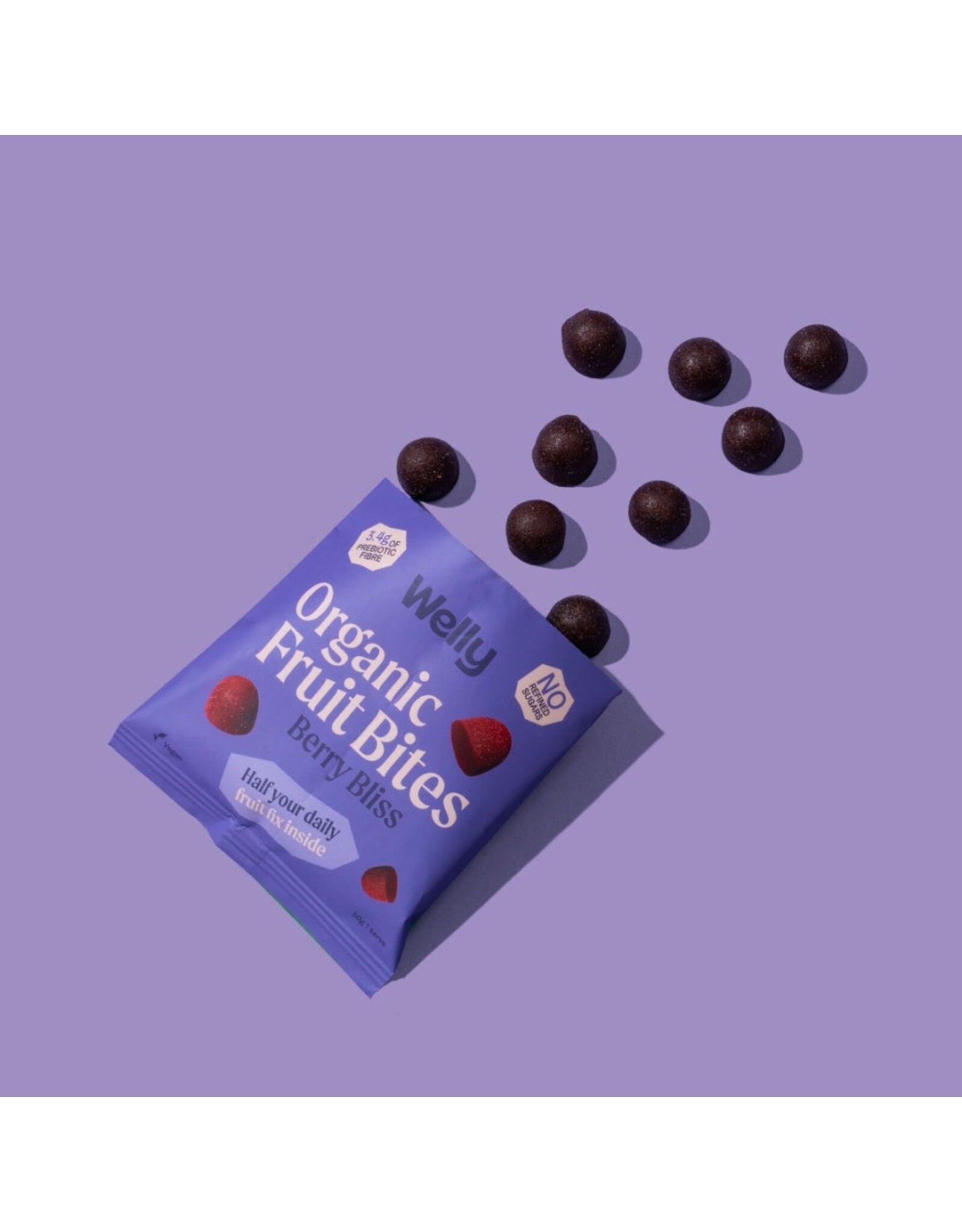 Welly Organic Fruit Bites Berry Bliss 30g