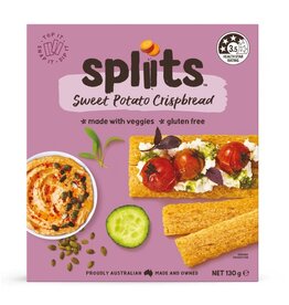 Splitts Spliits Crispbread Sweet Potato 130g