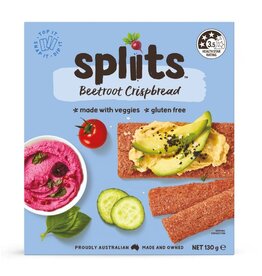 Splitts Spliits Crispbread Beetroot 130g