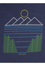 Culk Minimal Lake Tahoe Unisex Tee - Navy