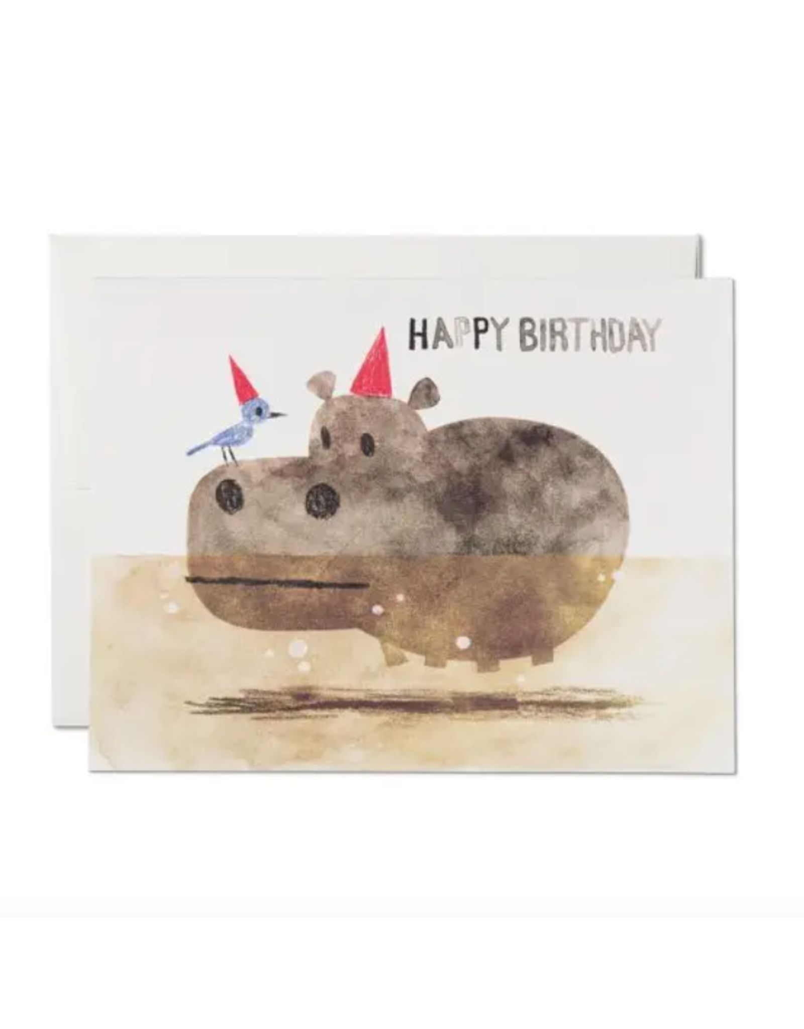 Bird and Hippo Card