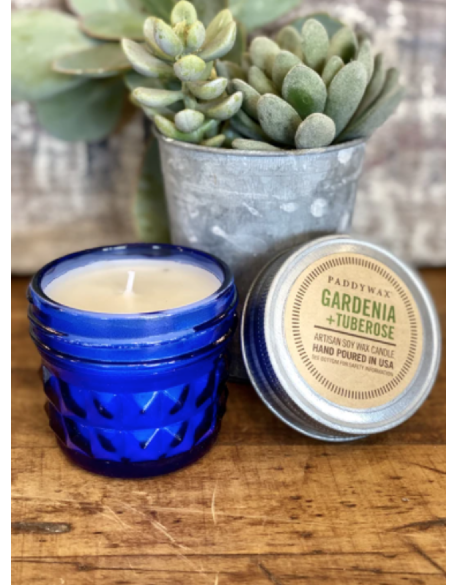 Cobalt Gardenia & Tuberose Jar 3oz