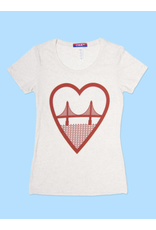 Culk I Heart SF Women's Tee - Oatmeal