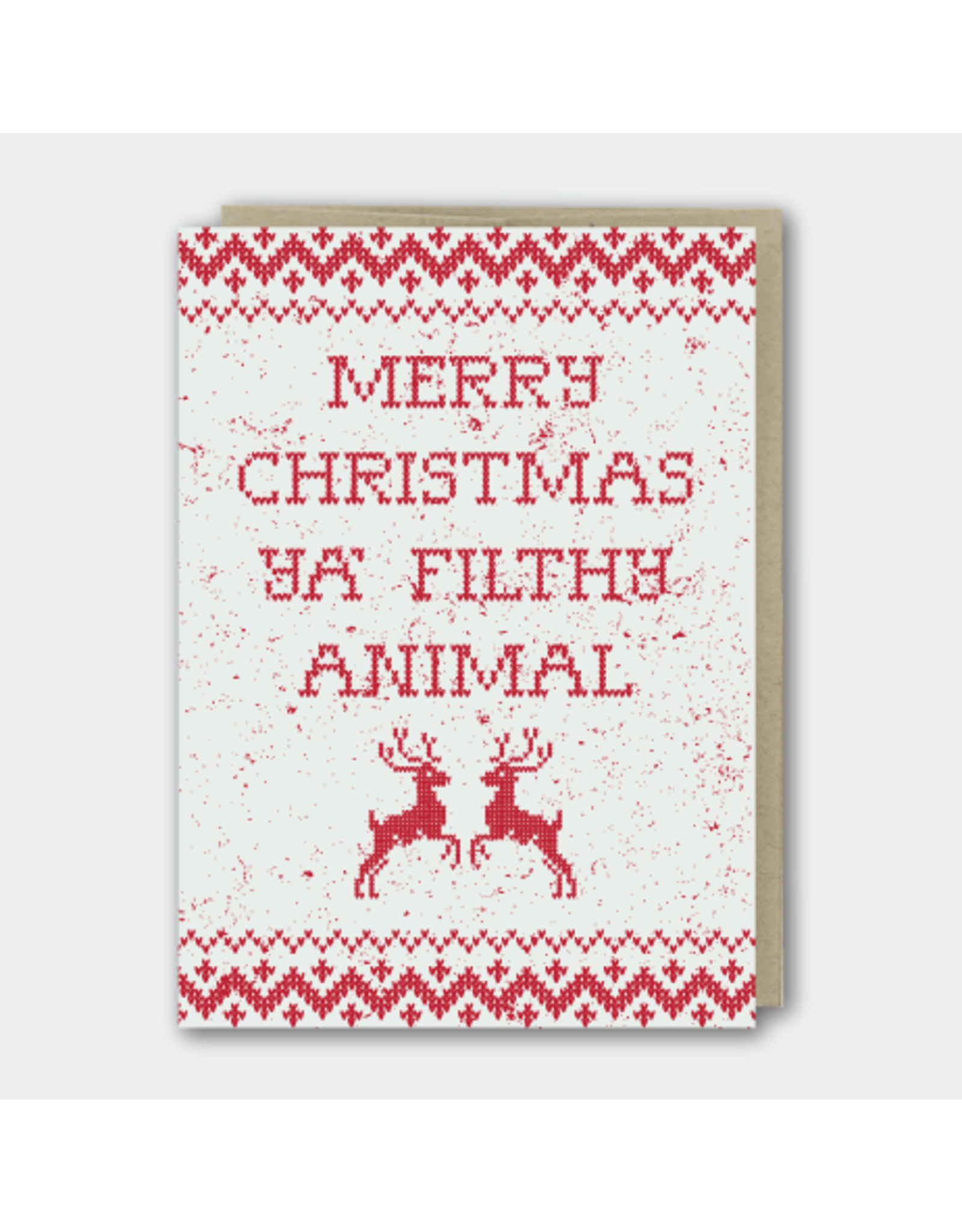 Pike Street Press Filthy Animal Card