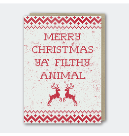 Pike Street Press Filthy Animal Card