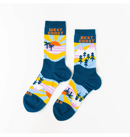 Men's Socks - West Coast Navy