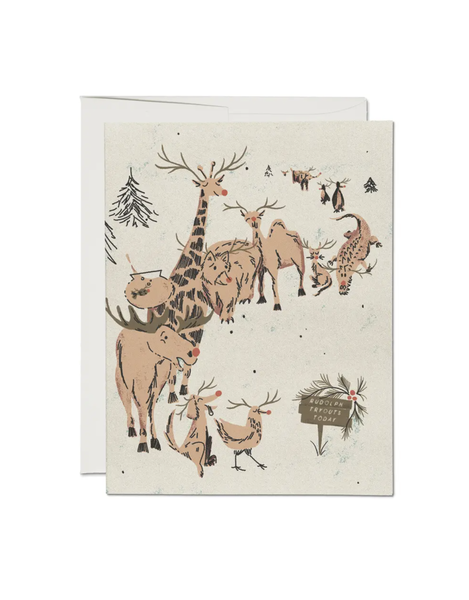 Rudolph Auditions Card