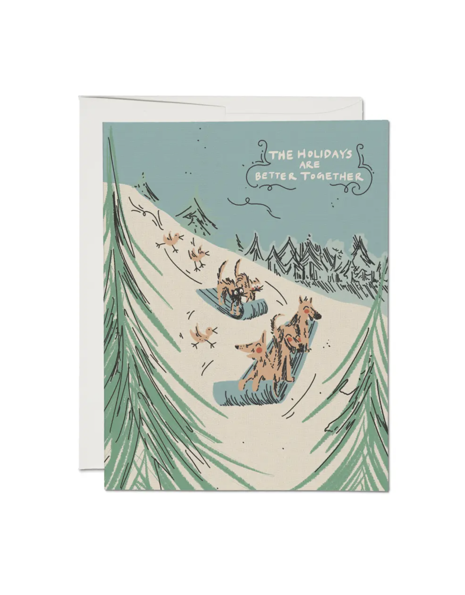 Sled Dogs Card