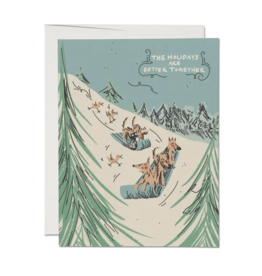 Sled Dogs Card
