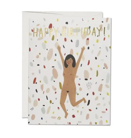 Birthday Suit Birthday Card