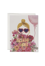 Heart Shaped Glasses Card