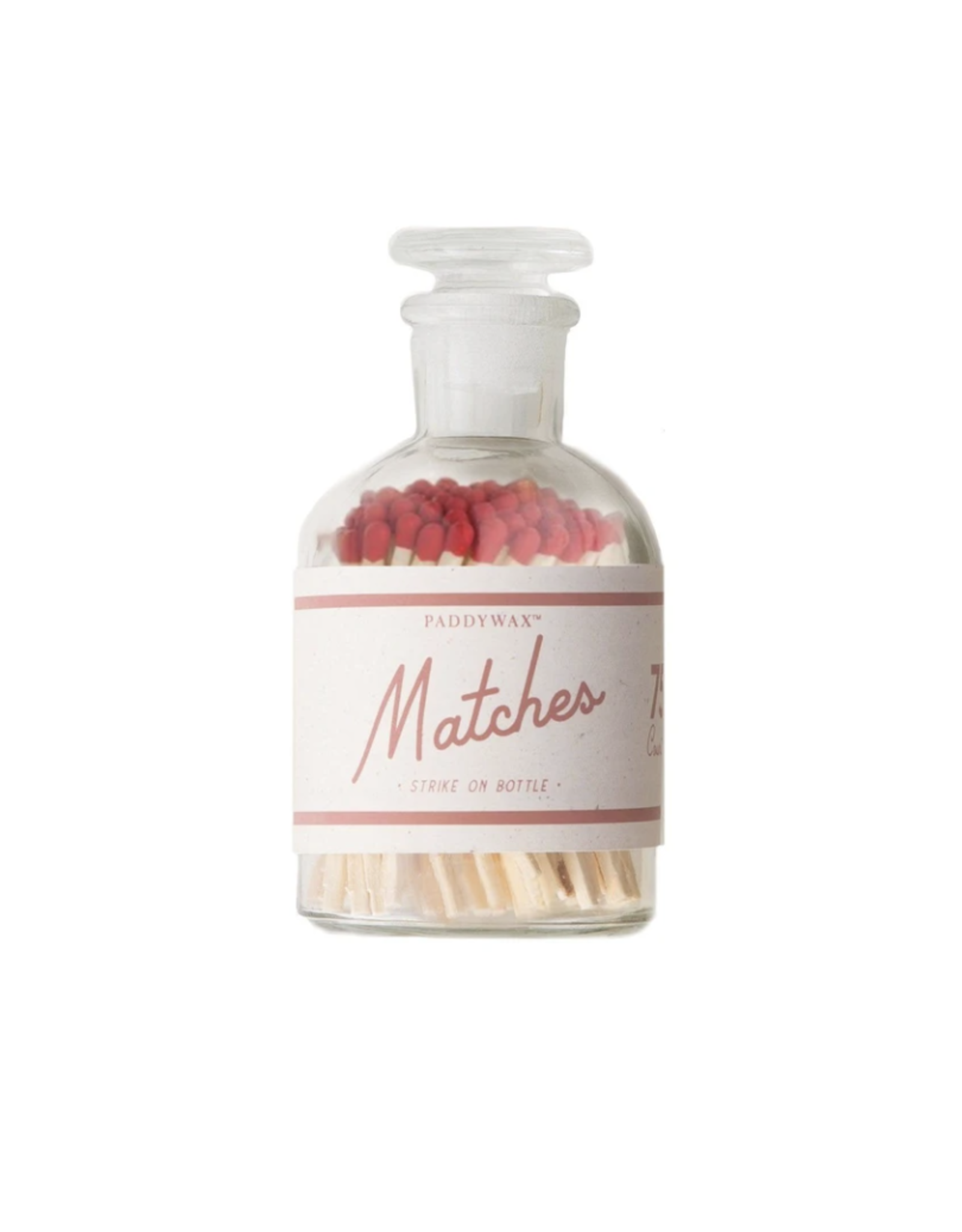 Strike on Bottle Matches - Red
