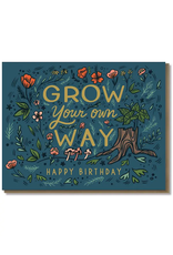 Paper Parasol Press Grow Your Own Way Card