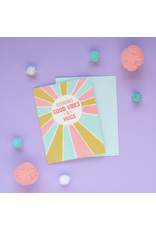 Paper Parasol Press Good Vibes Card