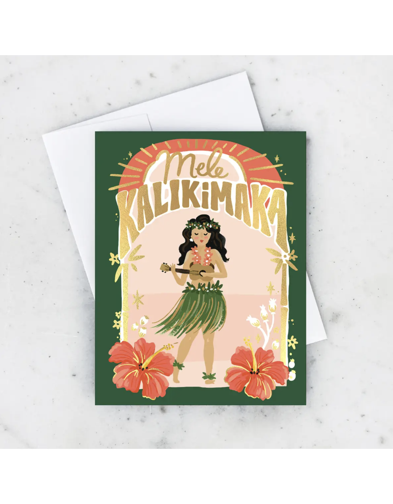 Mele Kalikimaka Card
