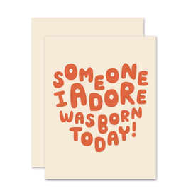 Adore Birthday Card