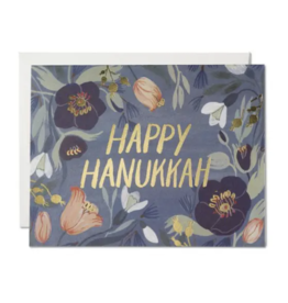 Hanukkah Flowers Card