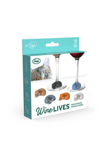 Fred Wine Lives - Kitty Wine Markers