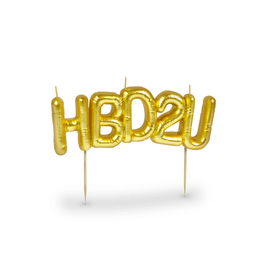 Fred Party Candles - HBD2U
