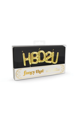 Fred Party Candles - HBD2U