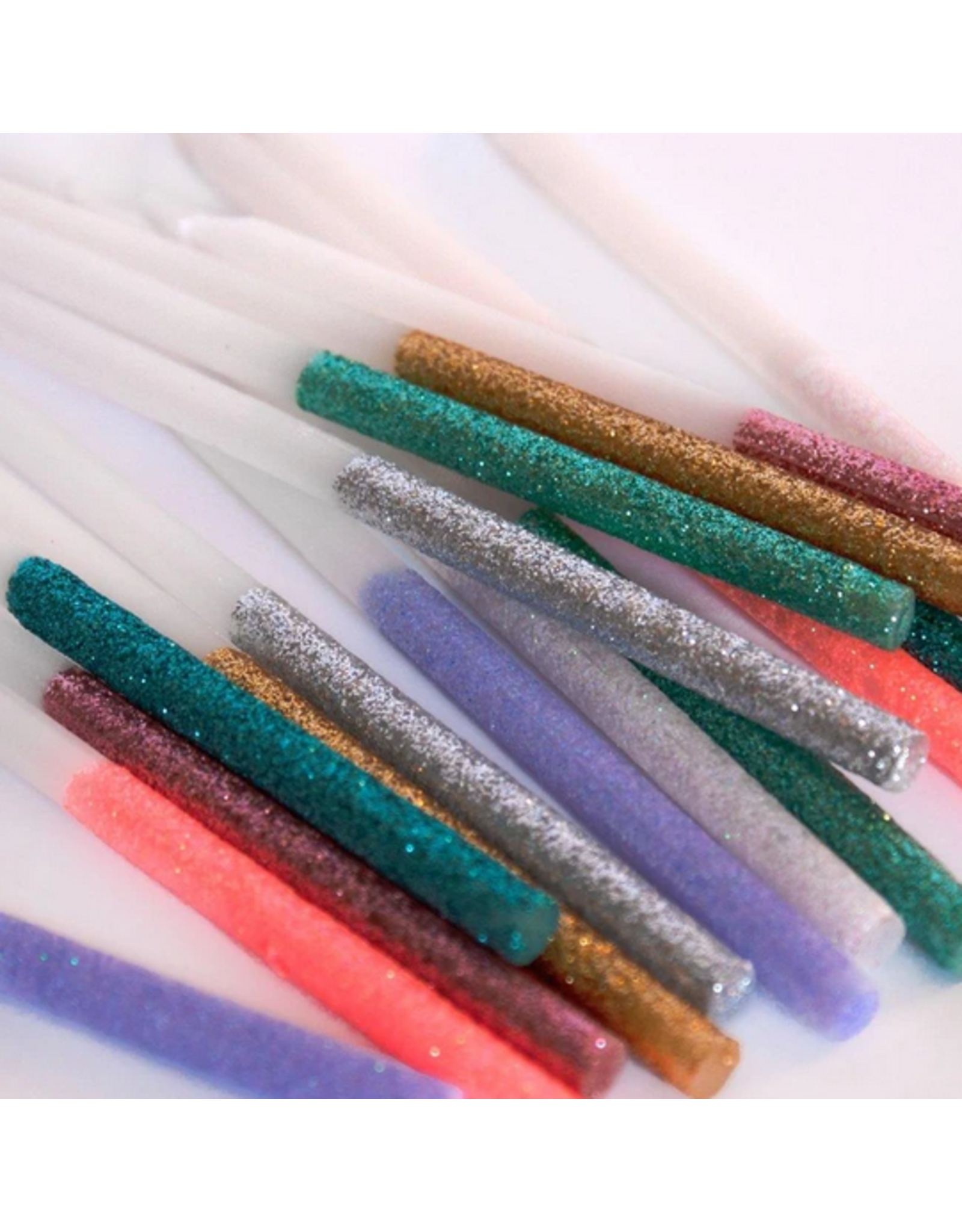 Multicolor Glitter Candles