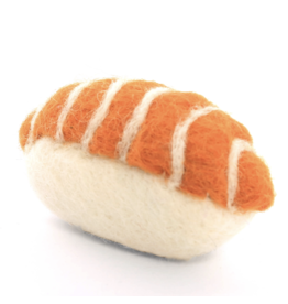 Sushi Cat Toy, Salmon Nigiri