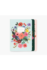 Rifle Paper Assorted Set of 3 Garden Party Notebooks