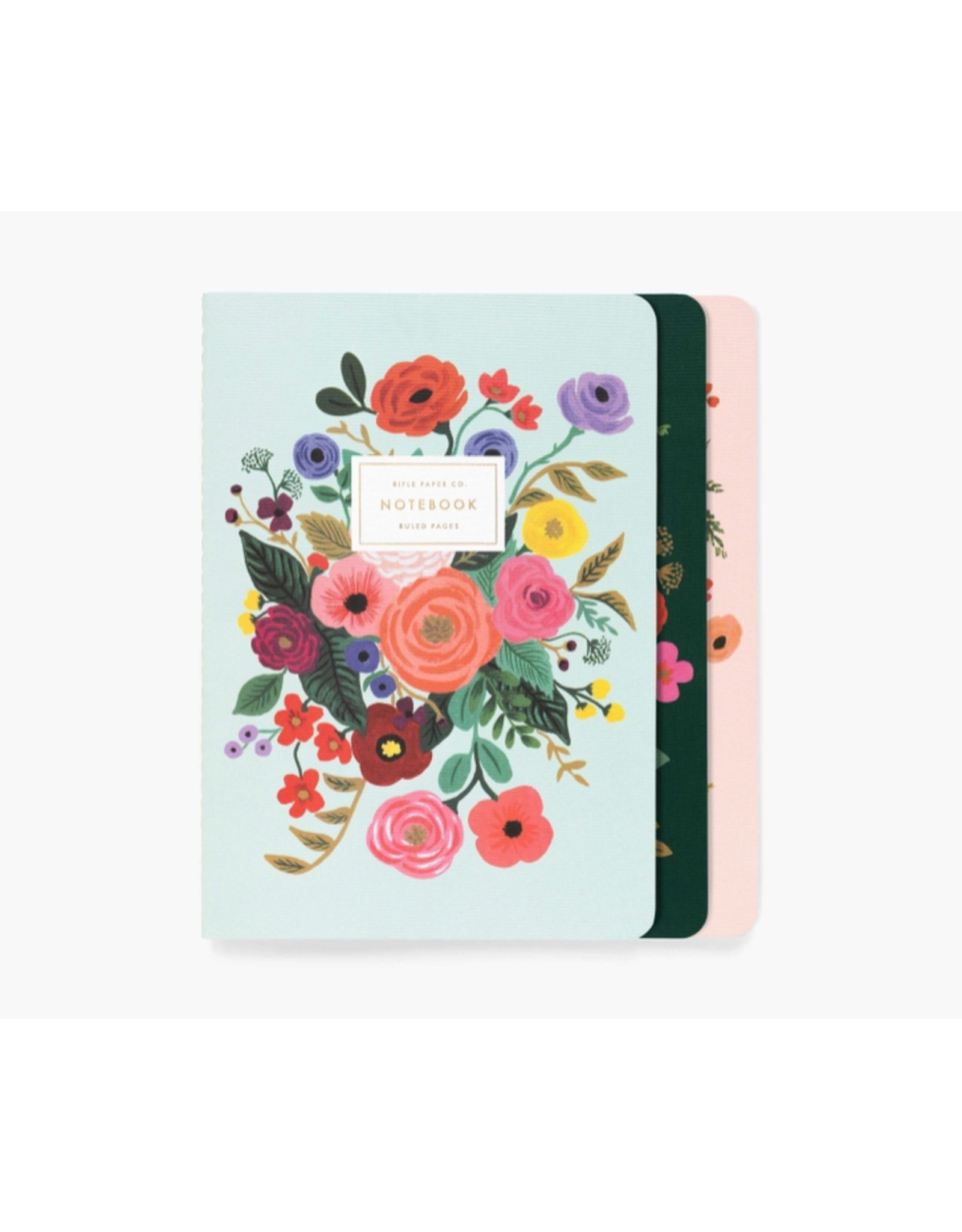 Rifle Paper Assorted Set of 3 Garden Party Notebooks