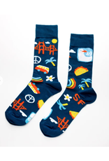 San Francisco Crew Socks -Large