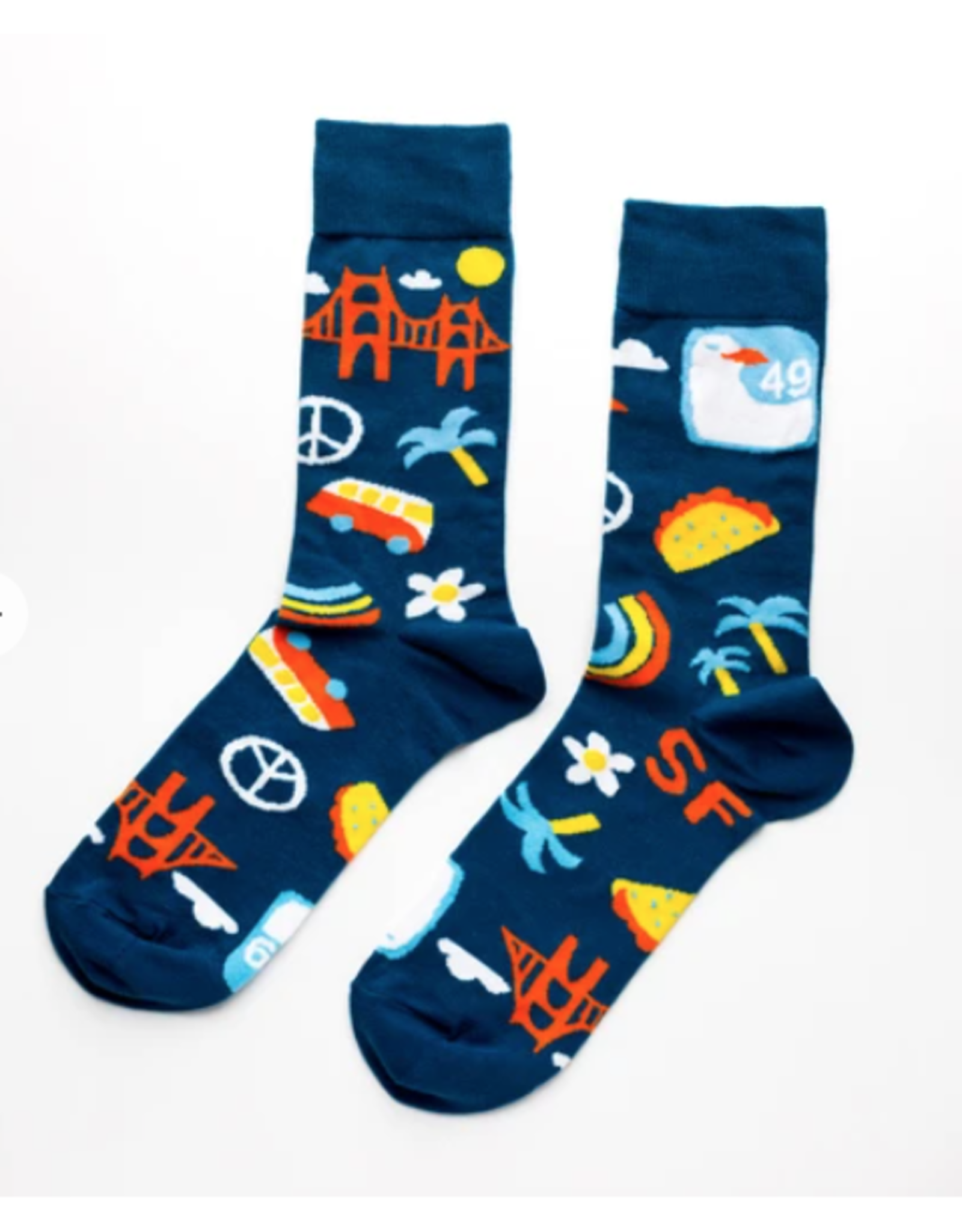 San Francisco Crew Socks -Large
