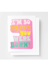 Riso Card - So Happy You Were Born