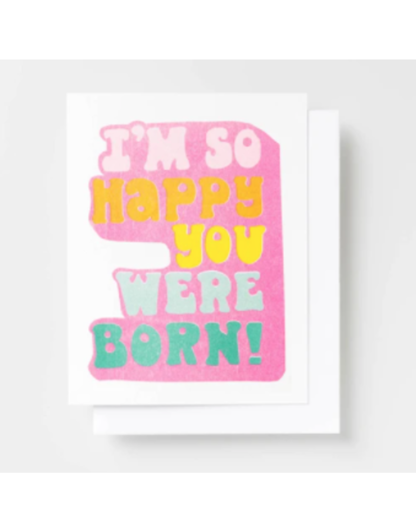 Riso Card - So Happy You Were Born