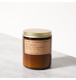 Teakwood & Tobacco - 3.5 oz Soy Candle