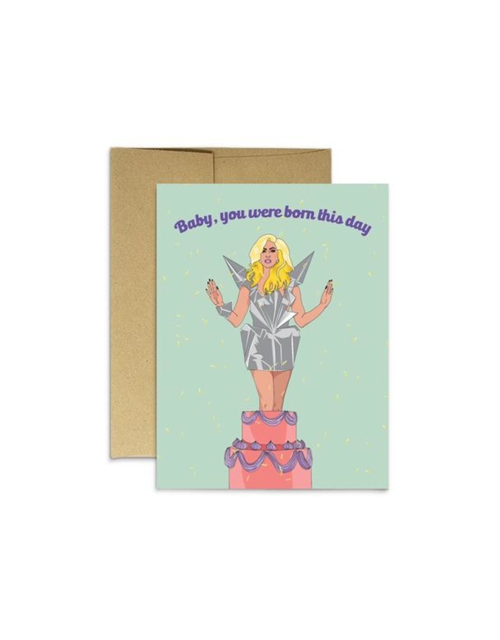 Born this Day Card