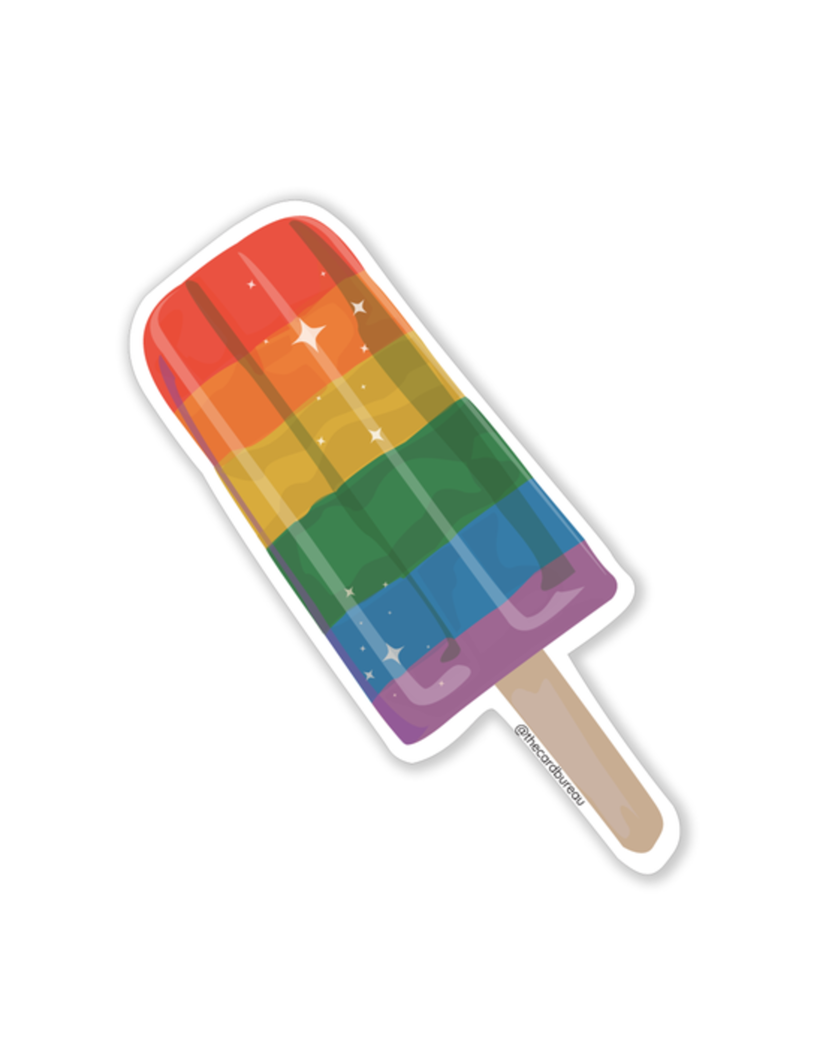 Popsicle Pride LGBTQ Sticker