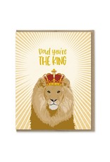 Modern Printed Matter The King Dad Card