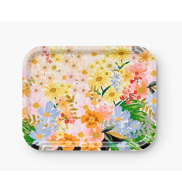 Rifle Paper Marguerite Plywood Rectangle Tray