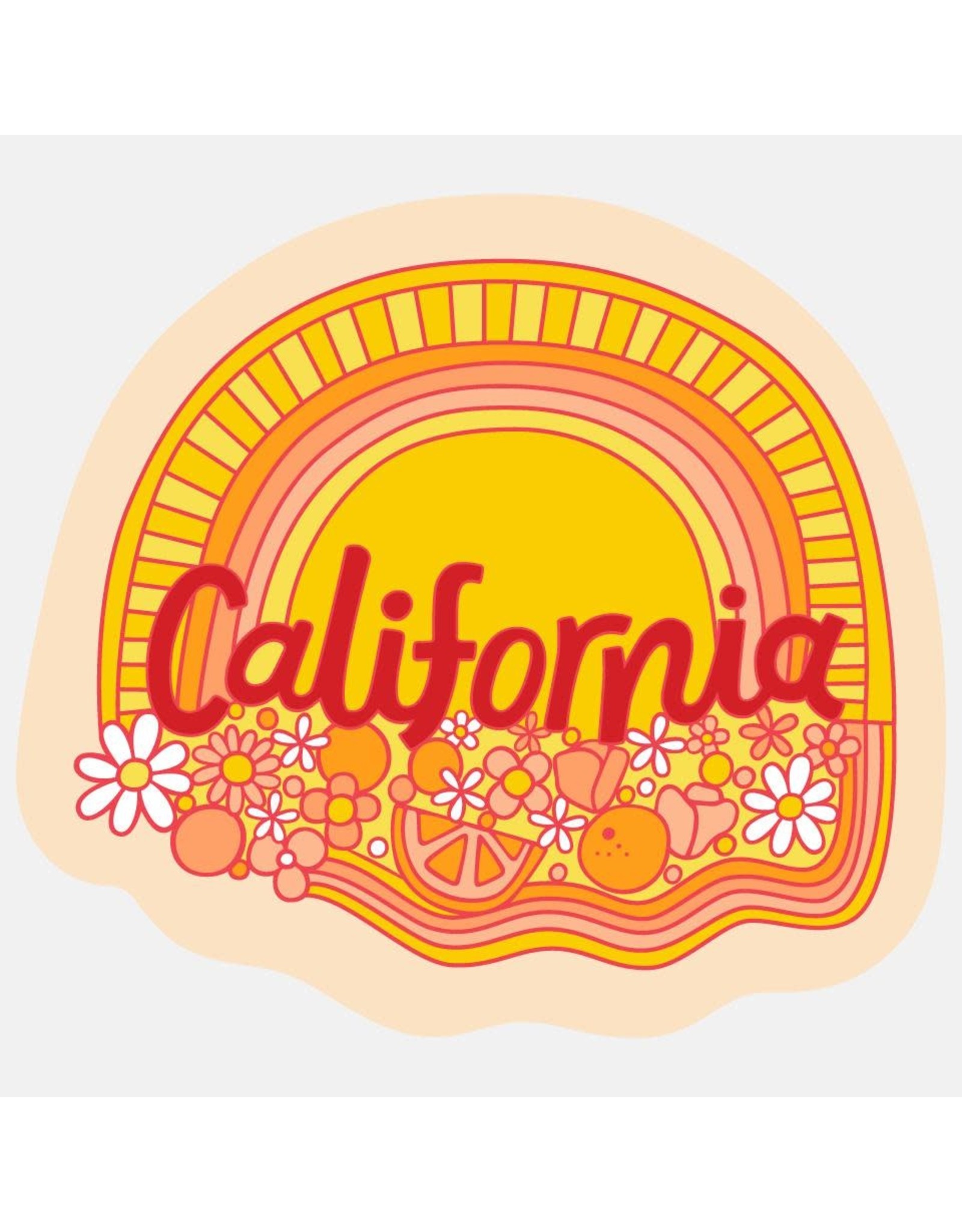 Cali Floral Sticker