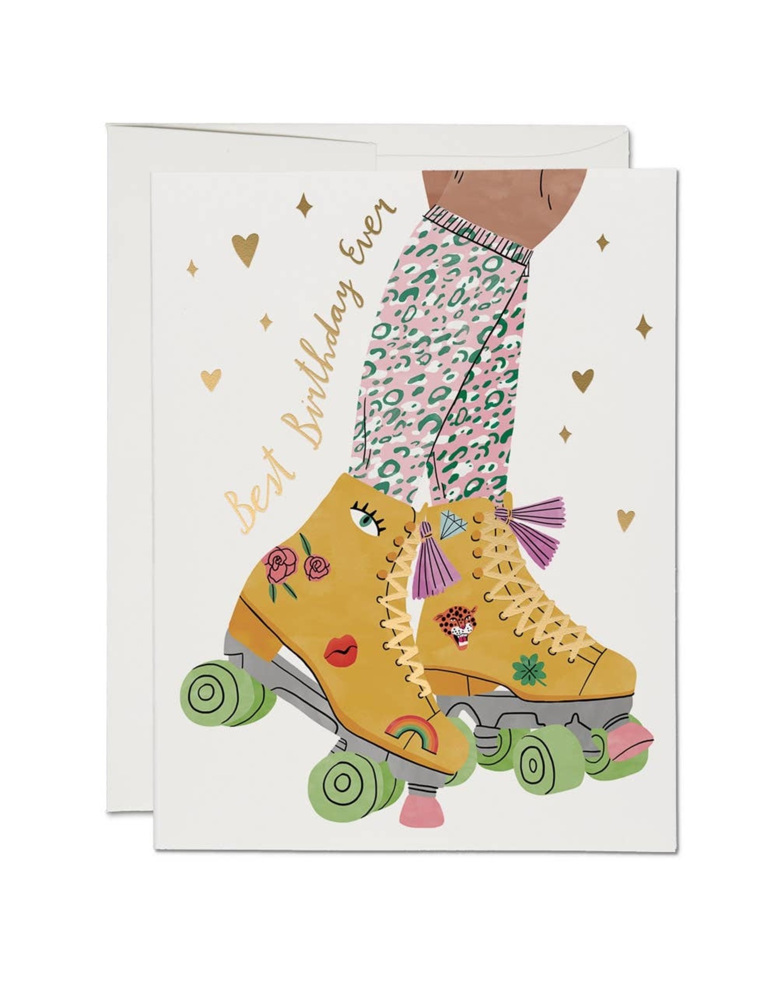 Roller Skate Card