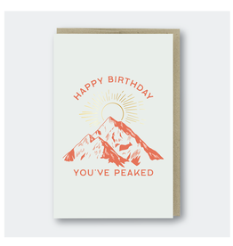 Pike Street Press You've Peaked Birthday Card