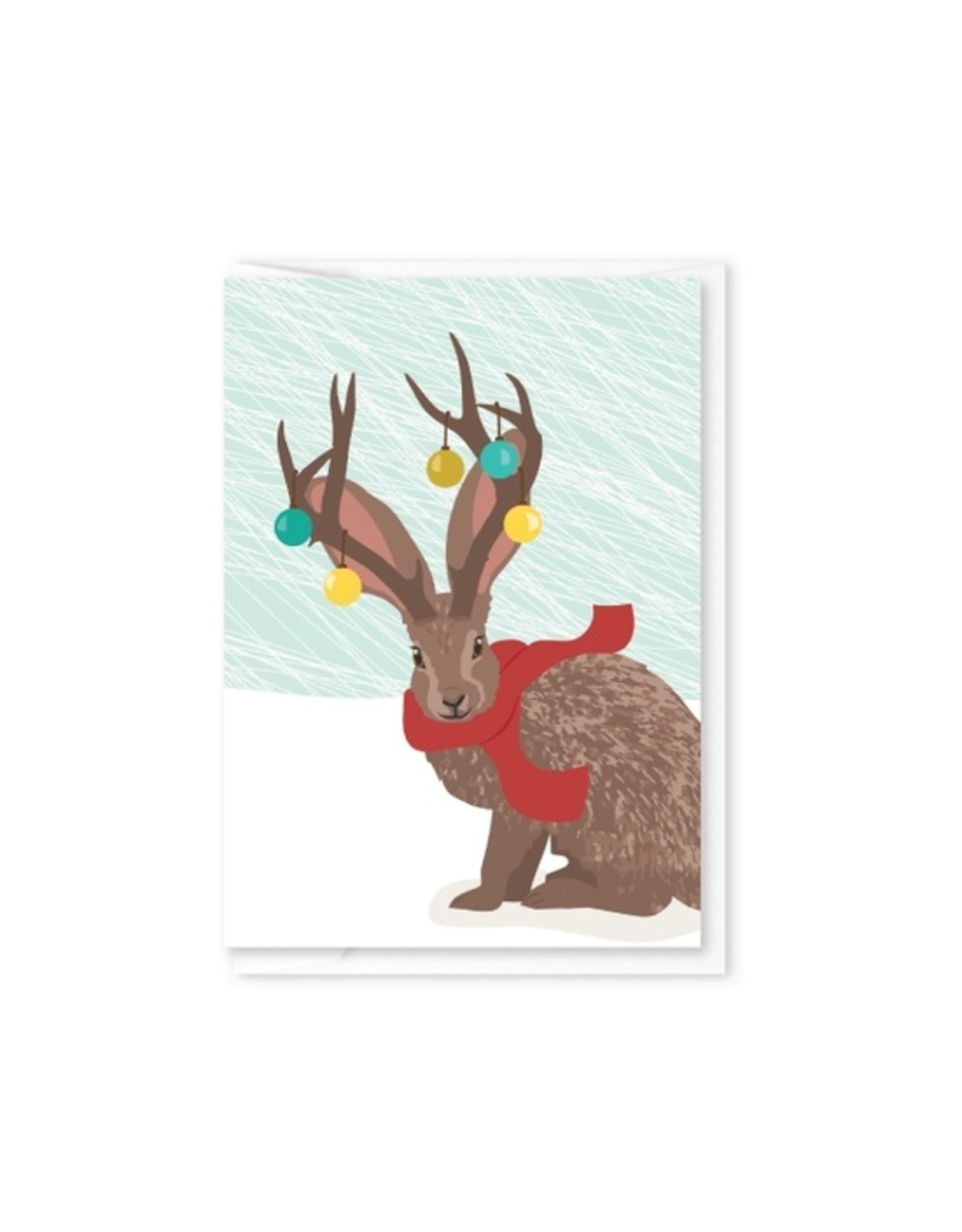 Modern Printed Matter Jackalope Enclosure Card