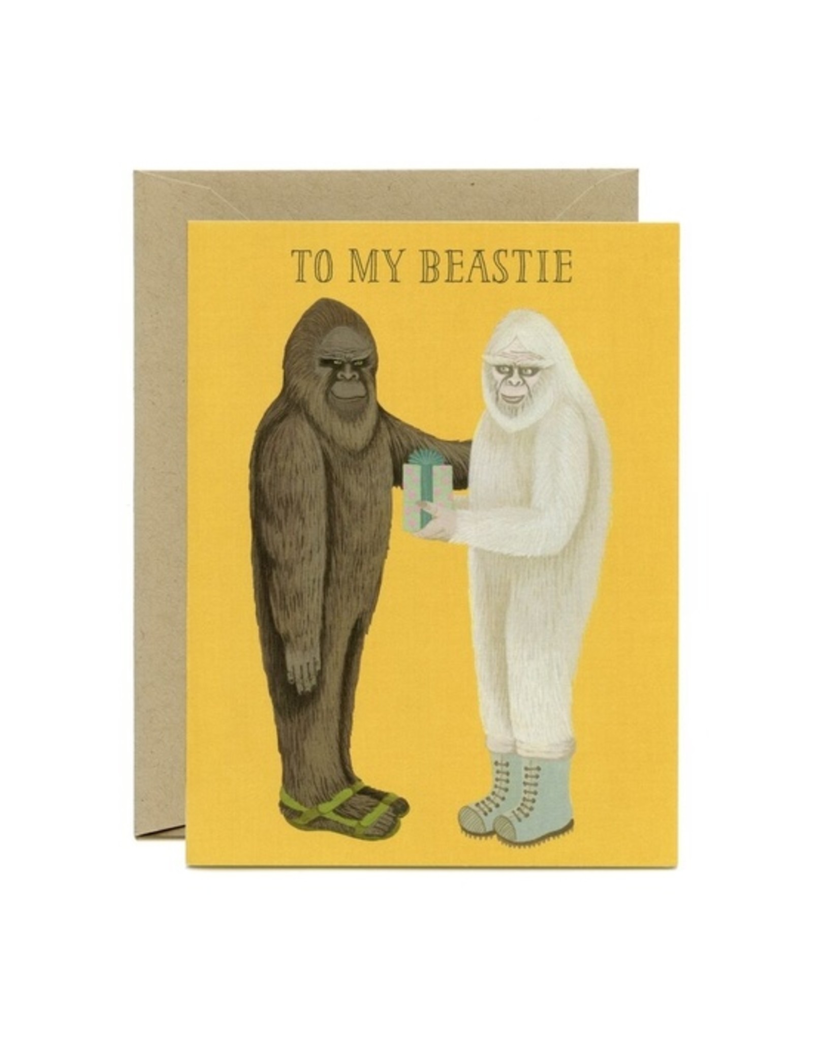 Yeppie Paper Beastie Card