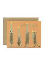 Yeppie Paper Meerkat Birthday Card