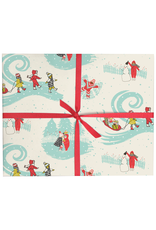 Kids in the Snow Gift Wrap
