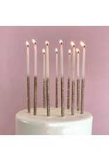 Single Glitter Beeswax Candles -Multicolor Celebrate